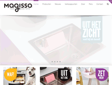 Tablet Screenshot of magisso.nl