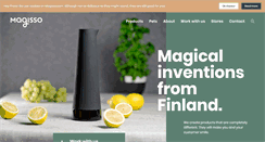 Desktop Screenshot of magisso.com